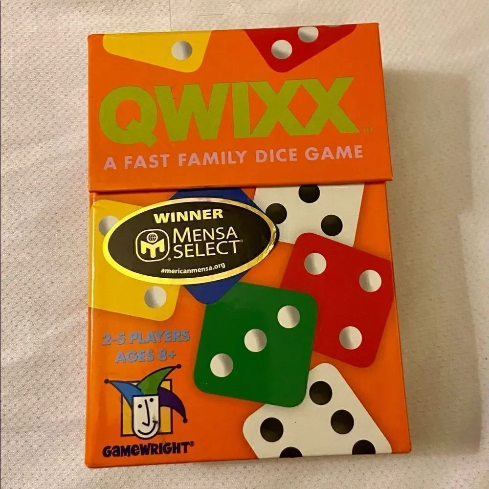 Qwixx A Fast Family Dice Game New with Tags